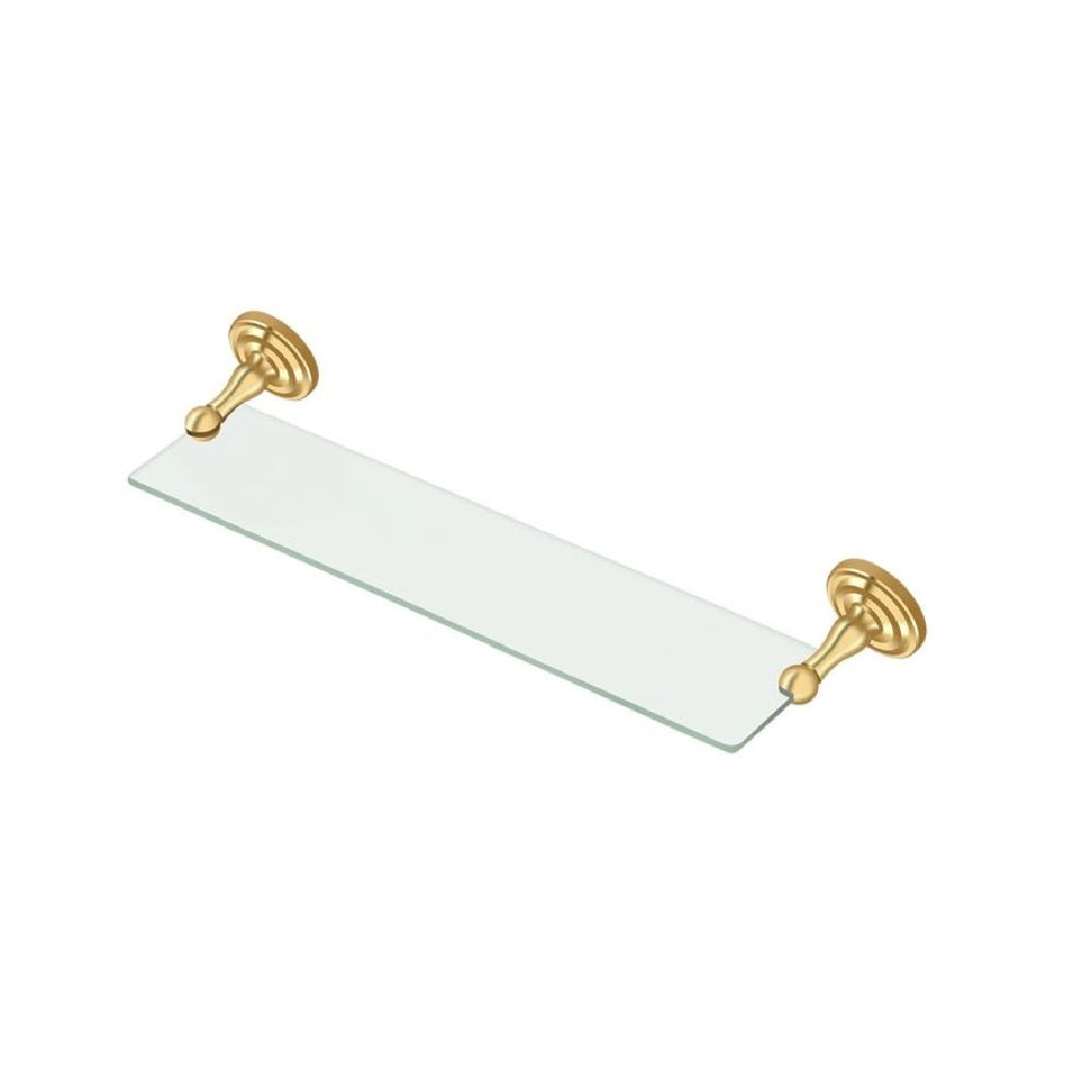 Deltana R2015-CR003 Bathroom Towel Shel, 18", Lifetime Brass
