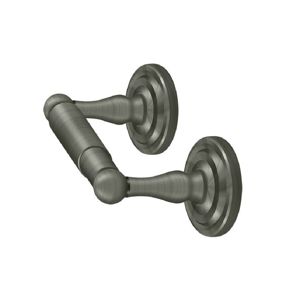 Deltana R2000-U15A Double Post Toilet Paper Roll Holder, Antique Nickel