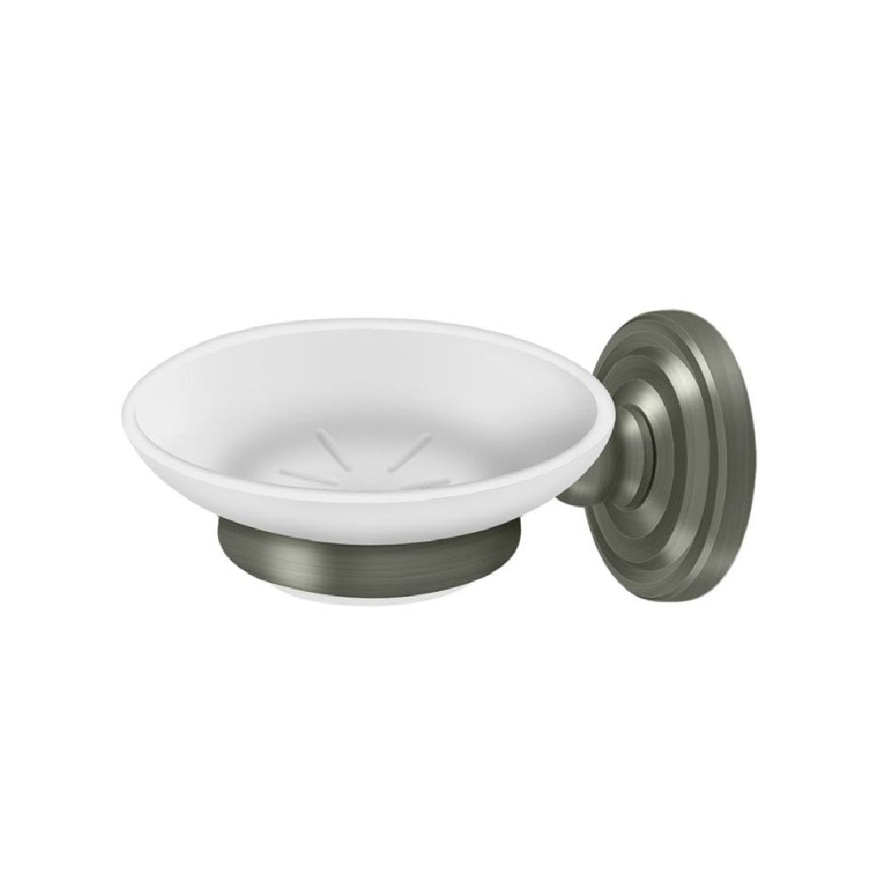 Deltana R2012-U15A Wall Mount Soap Dish from R Series, Antique Nickel