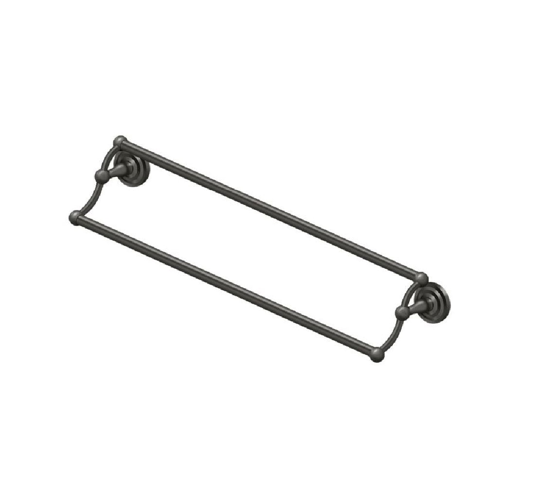 Deltana R2006-U10B R-Series Double Towel Bar, 24", Oil Rubbed Bronze