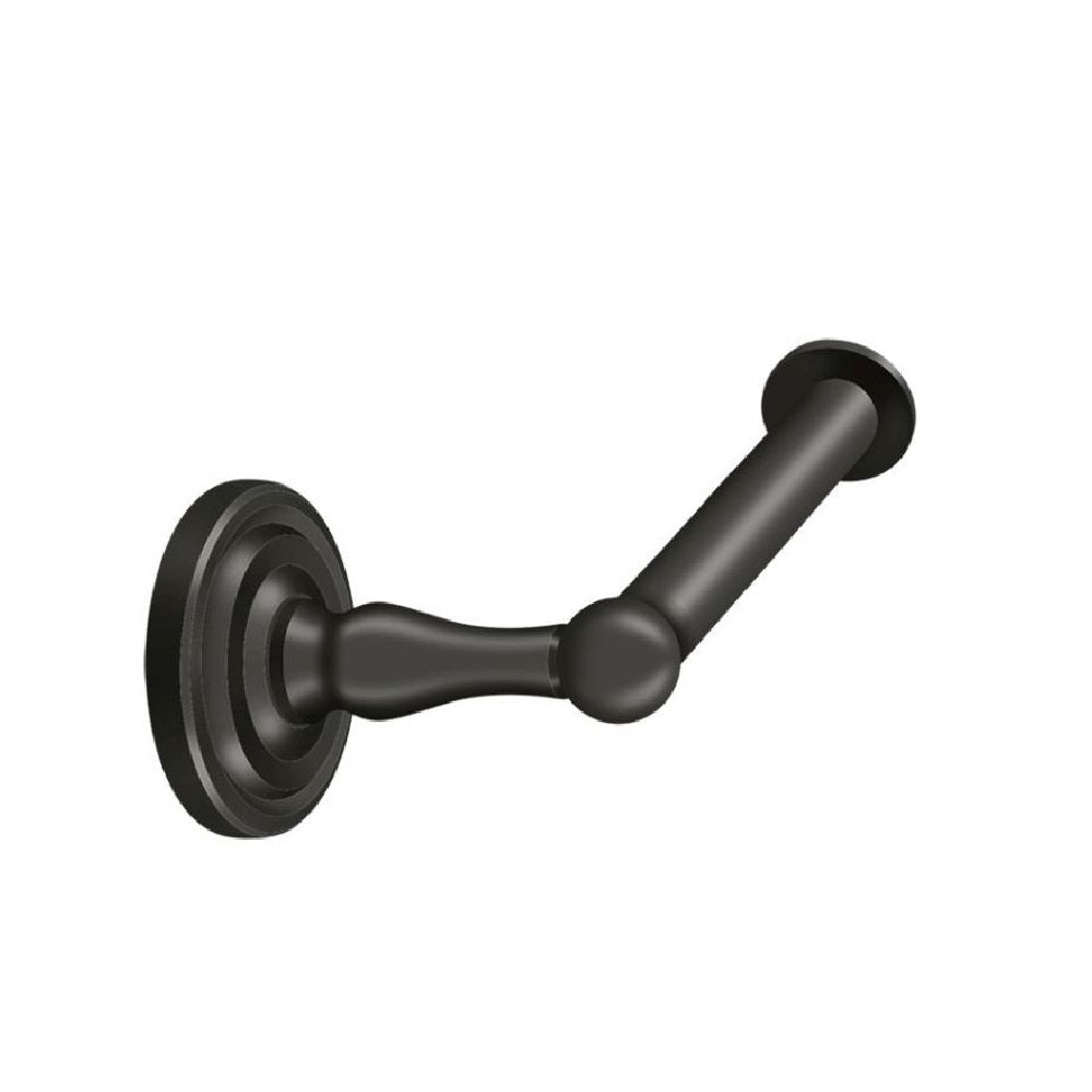 Deltana R2001-U10B Single Post L-Shaped Toilet Paper Roll Holder, Oil Rubbed Bronze