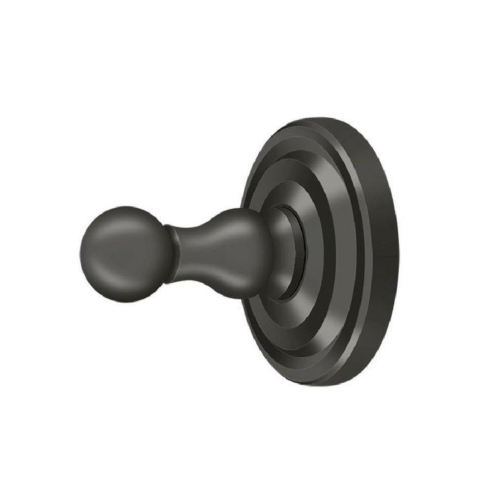 Deltana R2009-U10B Single Robe Hook, R-Series, Oil Rubbed Bronze