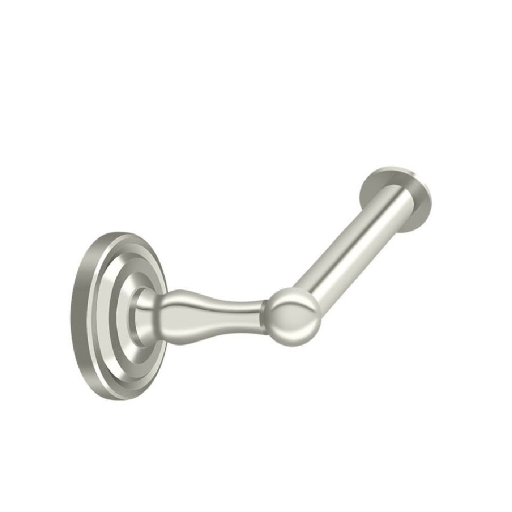 Deltana R2001-U14 Single Post L-Shaped Toilet Paper Roll Holder, Polished Nickel