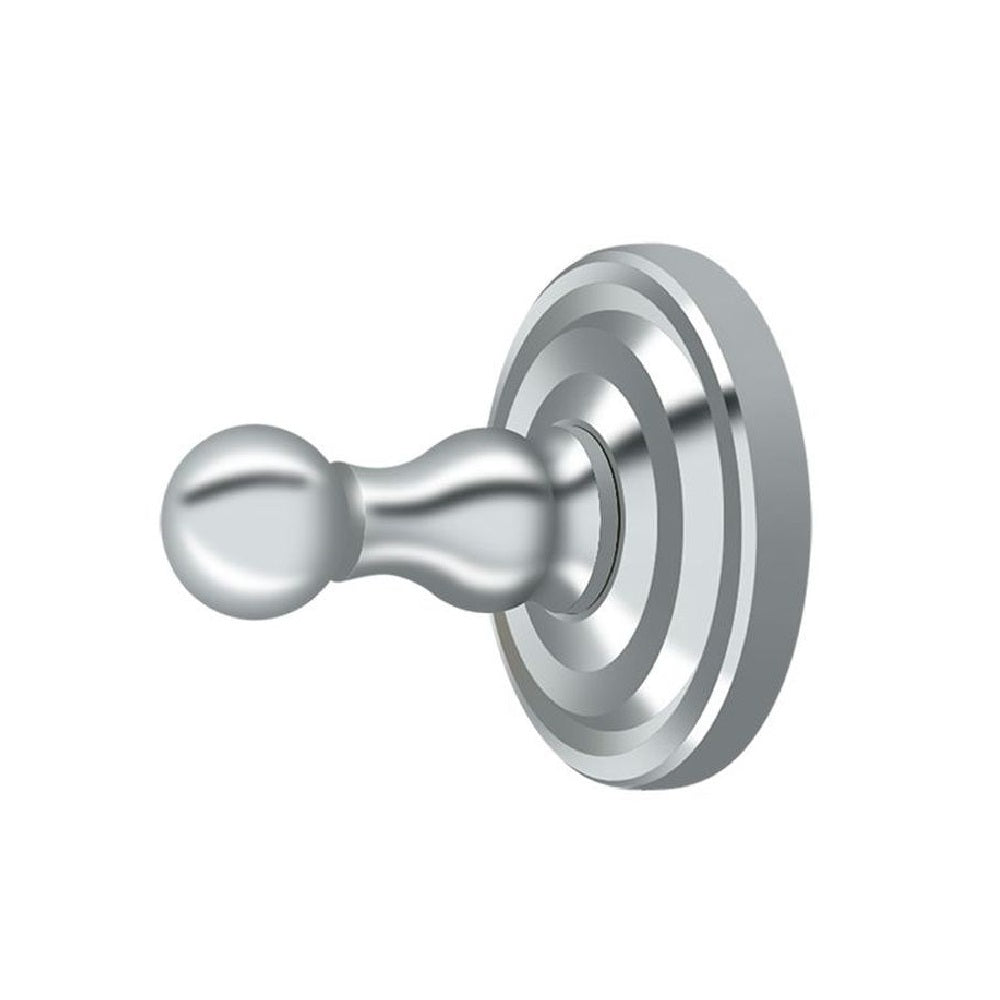 Deltana R2009-U26 Single Robe Hook, R-Series, Polished Chrome