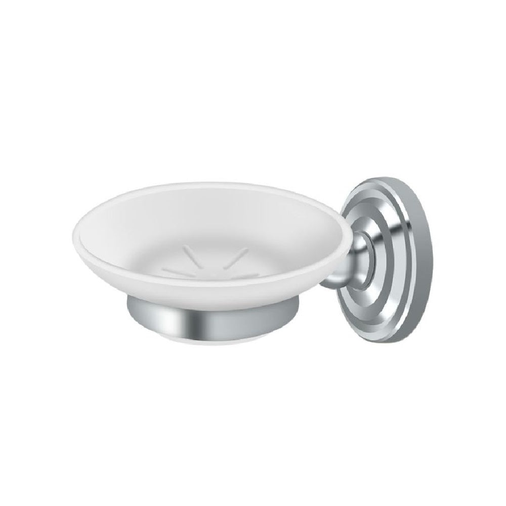 Deltana R2012-U26 Wall Mount Soap Dish from R Series, Polished Chrome
