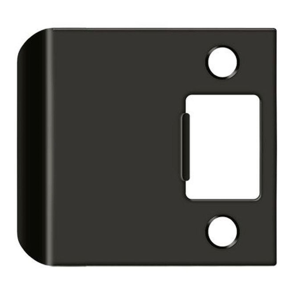 Deltana SPE250U10B Extended Lip Strike Plate, Oil Rubbed Bronze, 2-1/2"