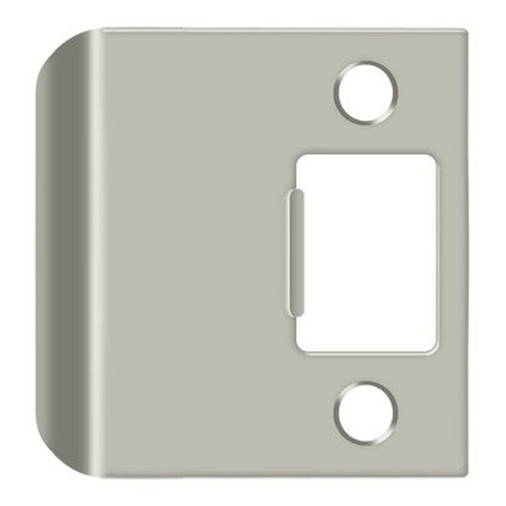 Deltana SPE225U15 Extended Lip Strike Plate, Satin Nickel, 2-1/4"