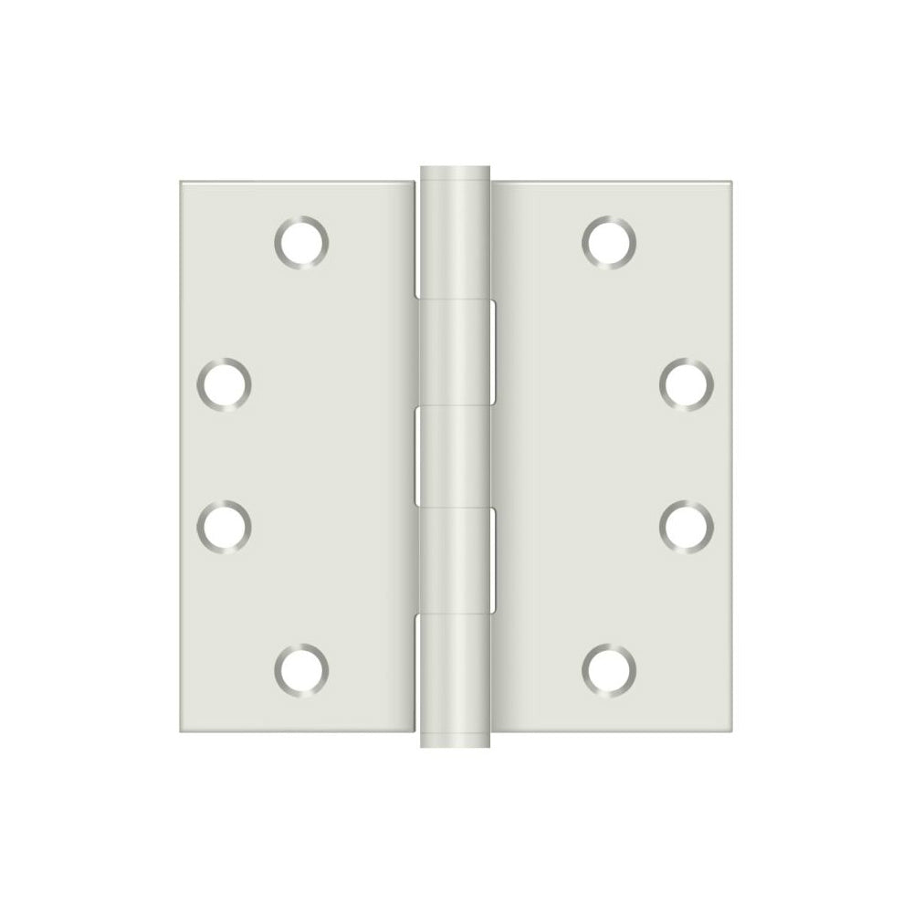 Deltana S45USPW Heavy Duty Square Door Hinge, Prime Coat White, 4-1/2" x 4-1/2"
