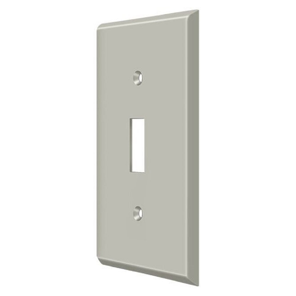 Deltana SWP4751U15 Single Standard Switch Plate, Satin Nickel