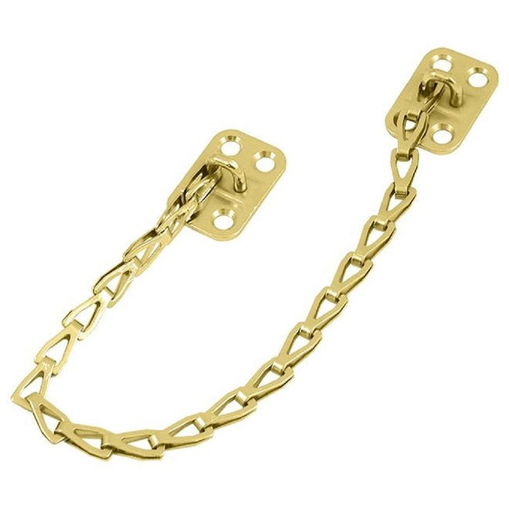 Deltana TC82U3 Door Guards and Chain, Satin Nickel, 12"
