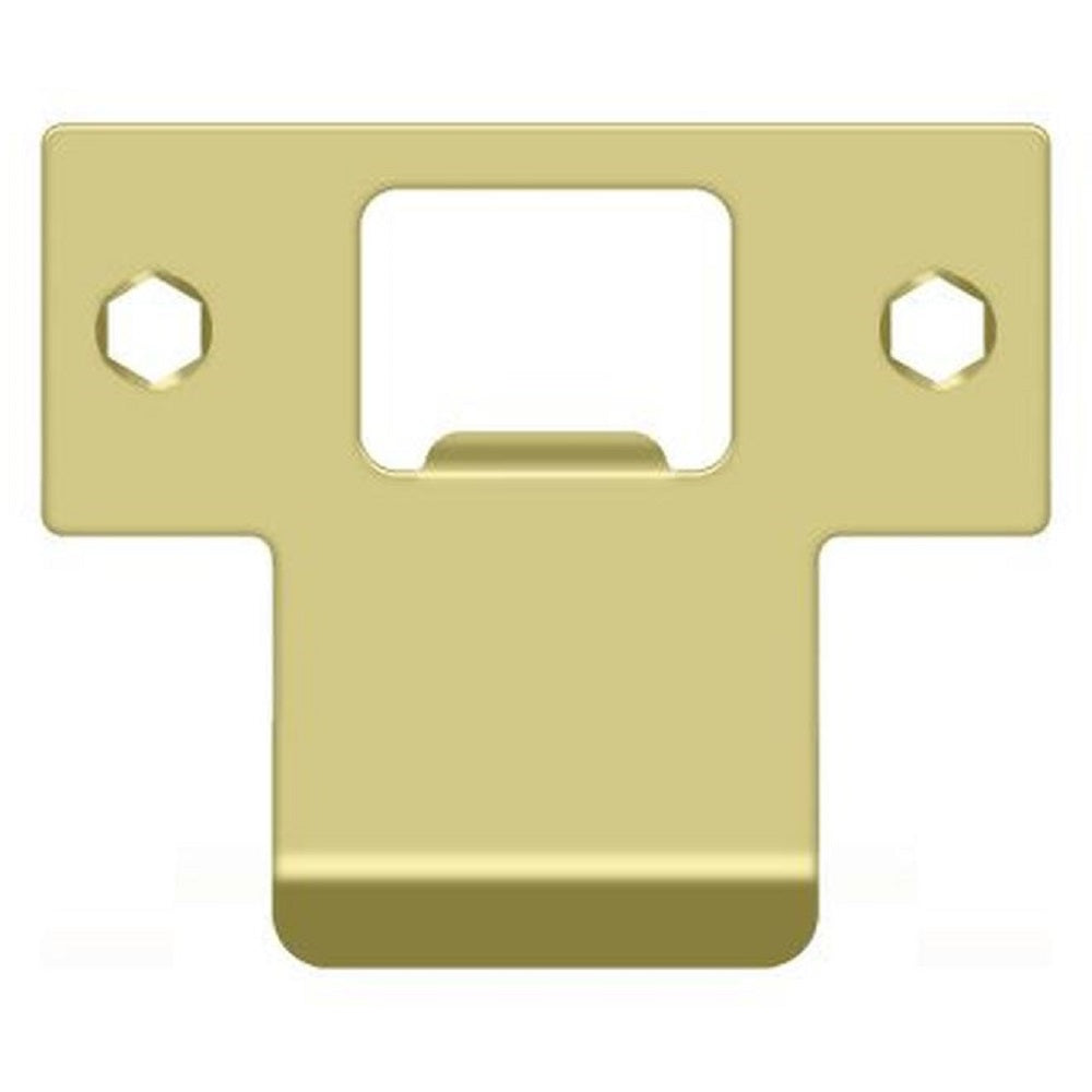 Deltana TSPE225U3 Miscellaneous Extended Lip T-Strike, Bright Brass