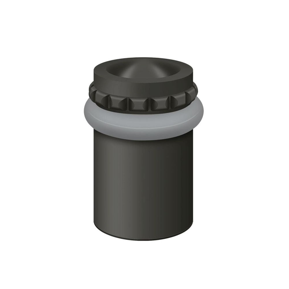 Deltana UFBP5000U10B Round Pattern Cap Floor Bumper, 2", Oil Rubbed Bronze