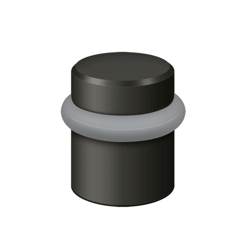 Deltana UFB4505U10B Round Universal Floor Bumper, 1-1/2", Oil Rubbed Bronze