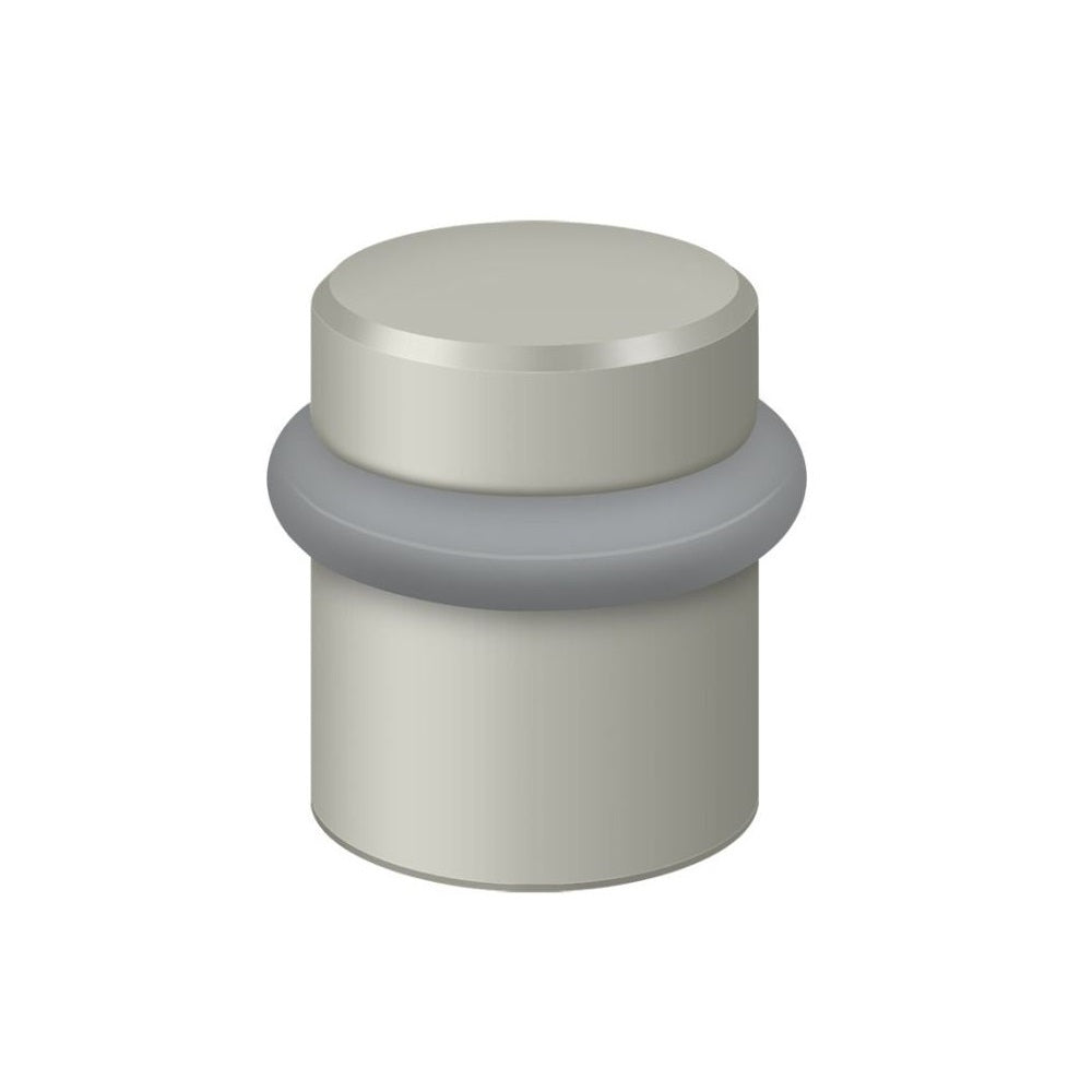 Deltana UFB4505U15 Round Universal Floor Bumper, 1-1/2", Brushed Nickel