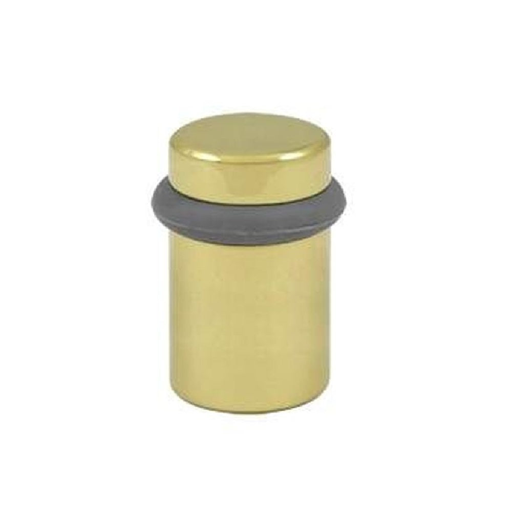 Deltana UFB5000U3UNL Round Universal Floor Bumper, 2", Unlacquered Brass