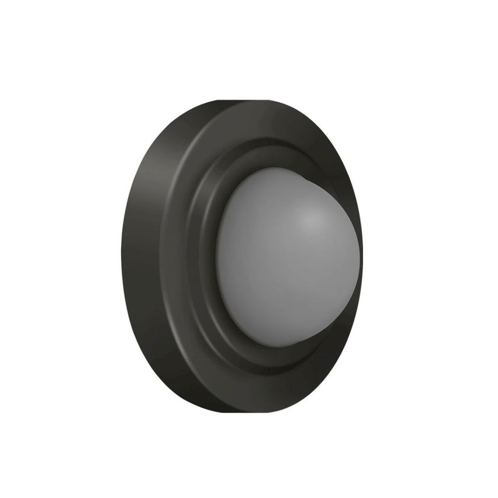 Deltana WBC238U10B Convex Flush Bumper, 2-3/8" Dia, Oil Rubbed Bronze