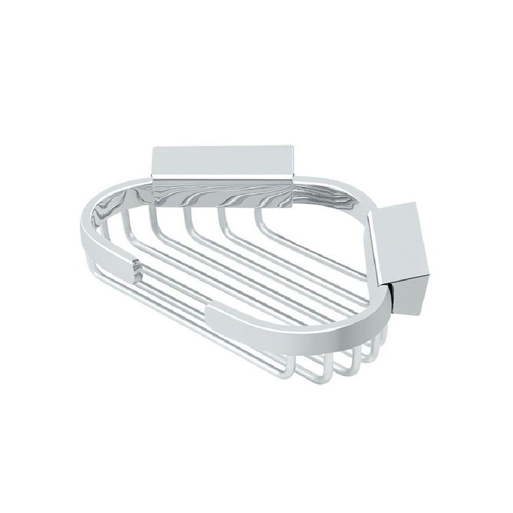 Deltana WBC6050U26 Corner Wire Basket, 6", Polished Chrome