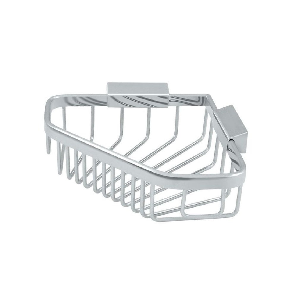 Deltana WBC6353U26 Corner Wire Basket, 6", Polished Chrome