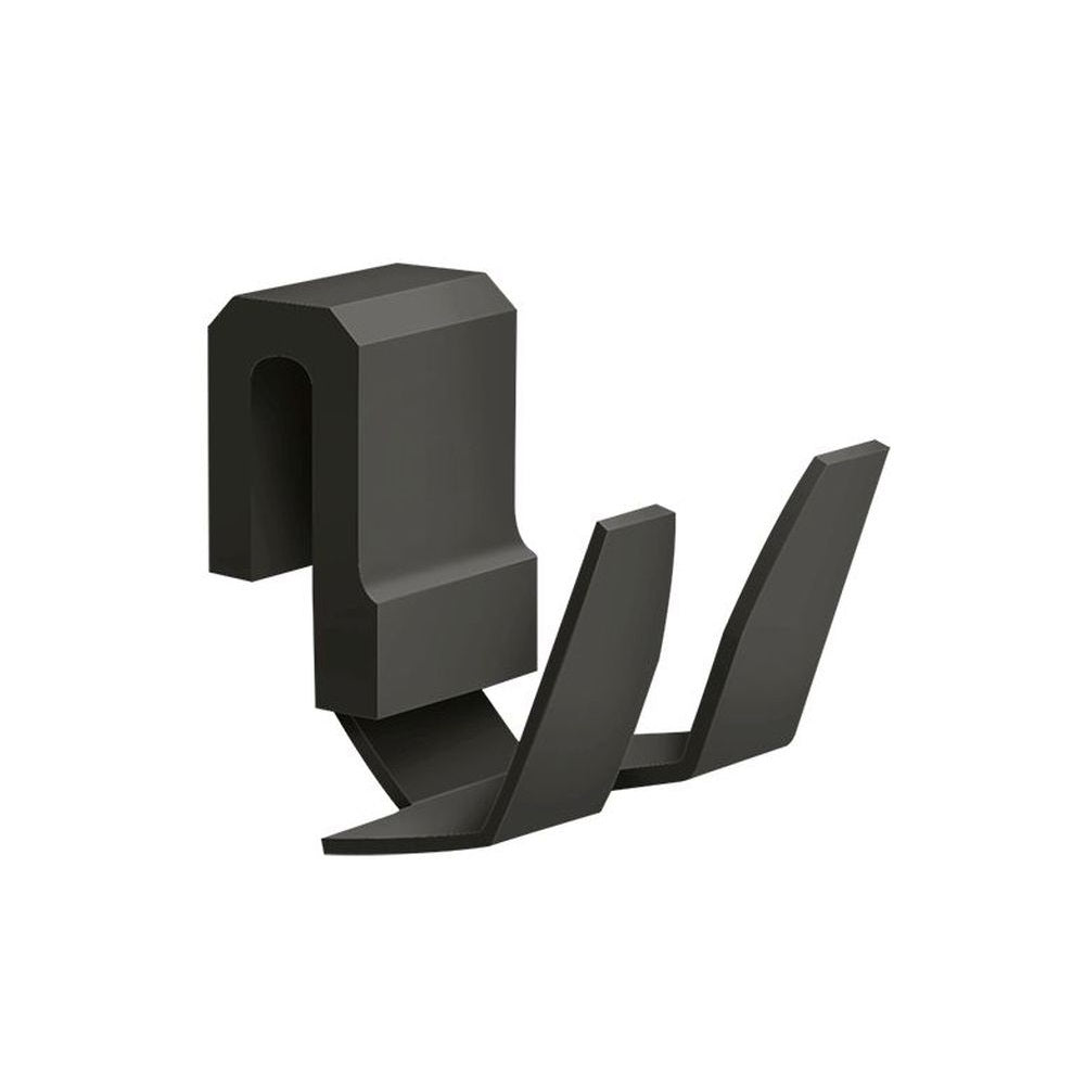 Deltana WBHOOK-10B Double Prong Robe Hook, Oil Rubbed Bronze