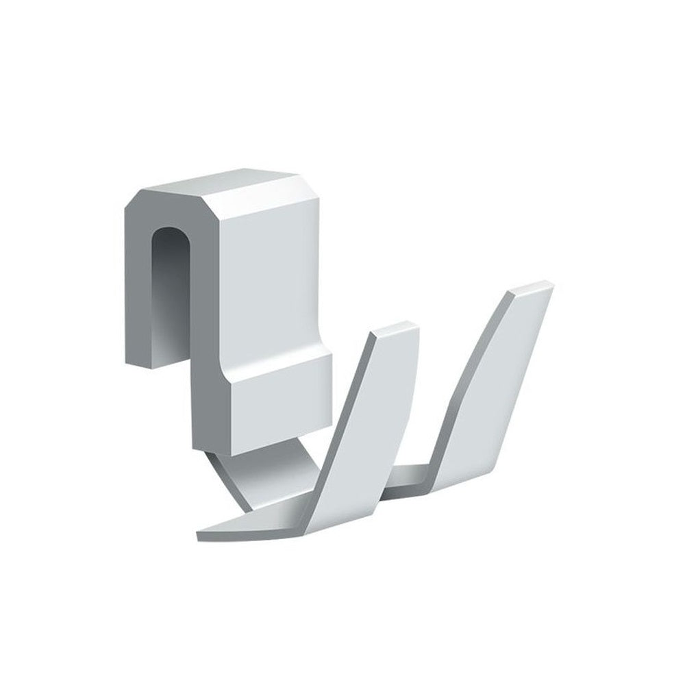 Deltana WBHOOK-26 Double Prong Robe Hook, Polished Chrome