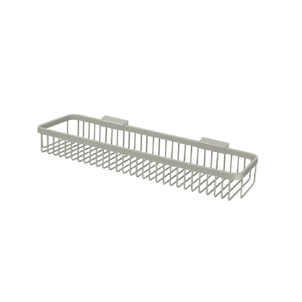 Deltana WBR1851U15 Rectangular Wire Basket, 18", Brushed Nickel