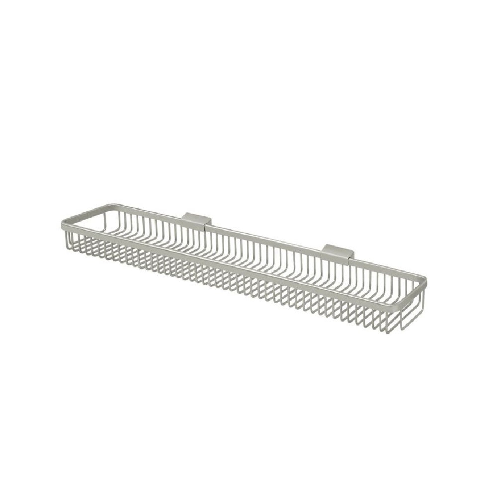 Deltana WBR2847U15 Rectangular Wire Basket, 28-1/2", Brushed Nickel