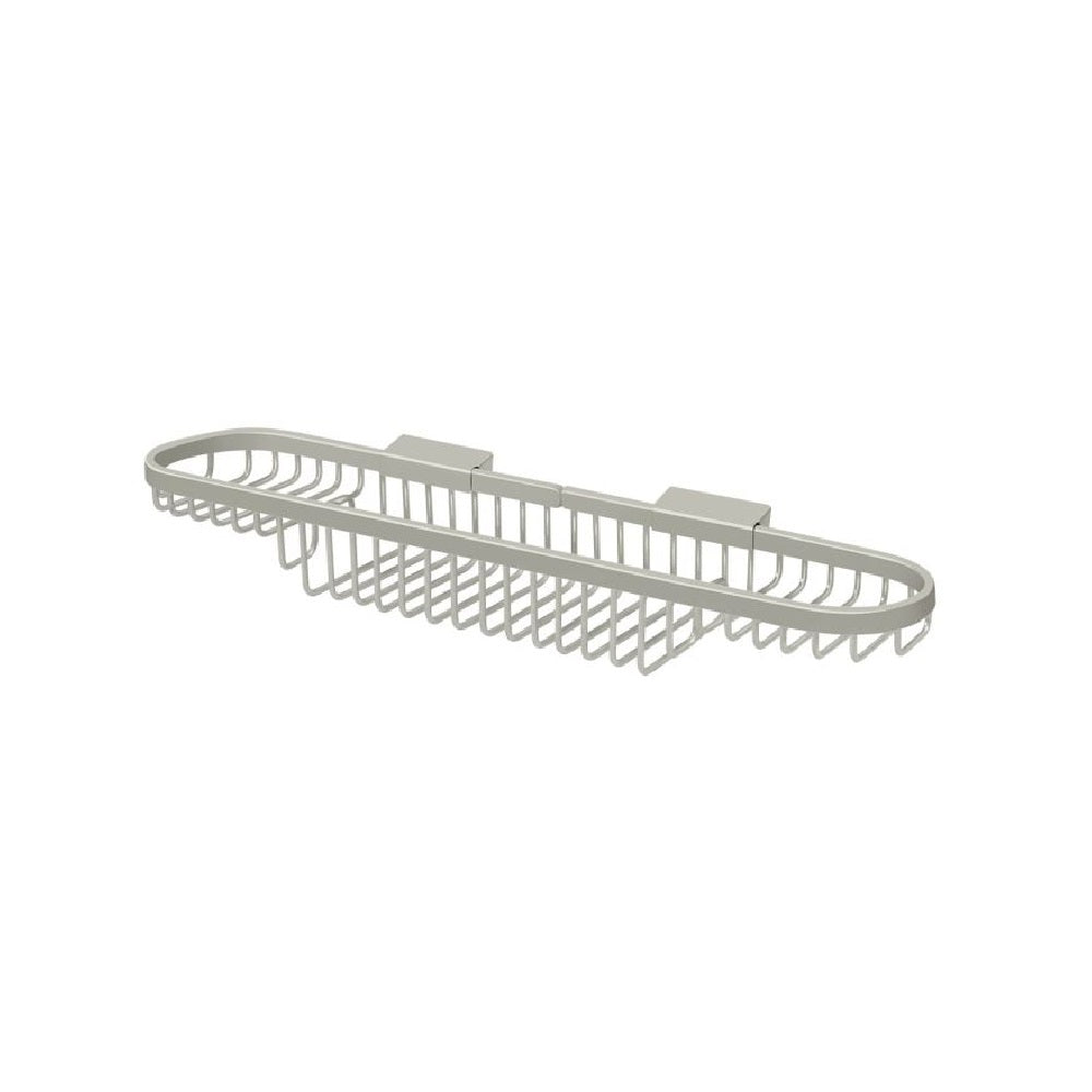 Deltana WBR1835U15 Rectangular Wire Basket, 18", Brushed Nickel