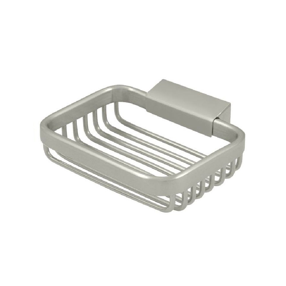 Deltana WBR4535U15 Soap Holder Wire Basket, 4-1/2", Brushed Nickel