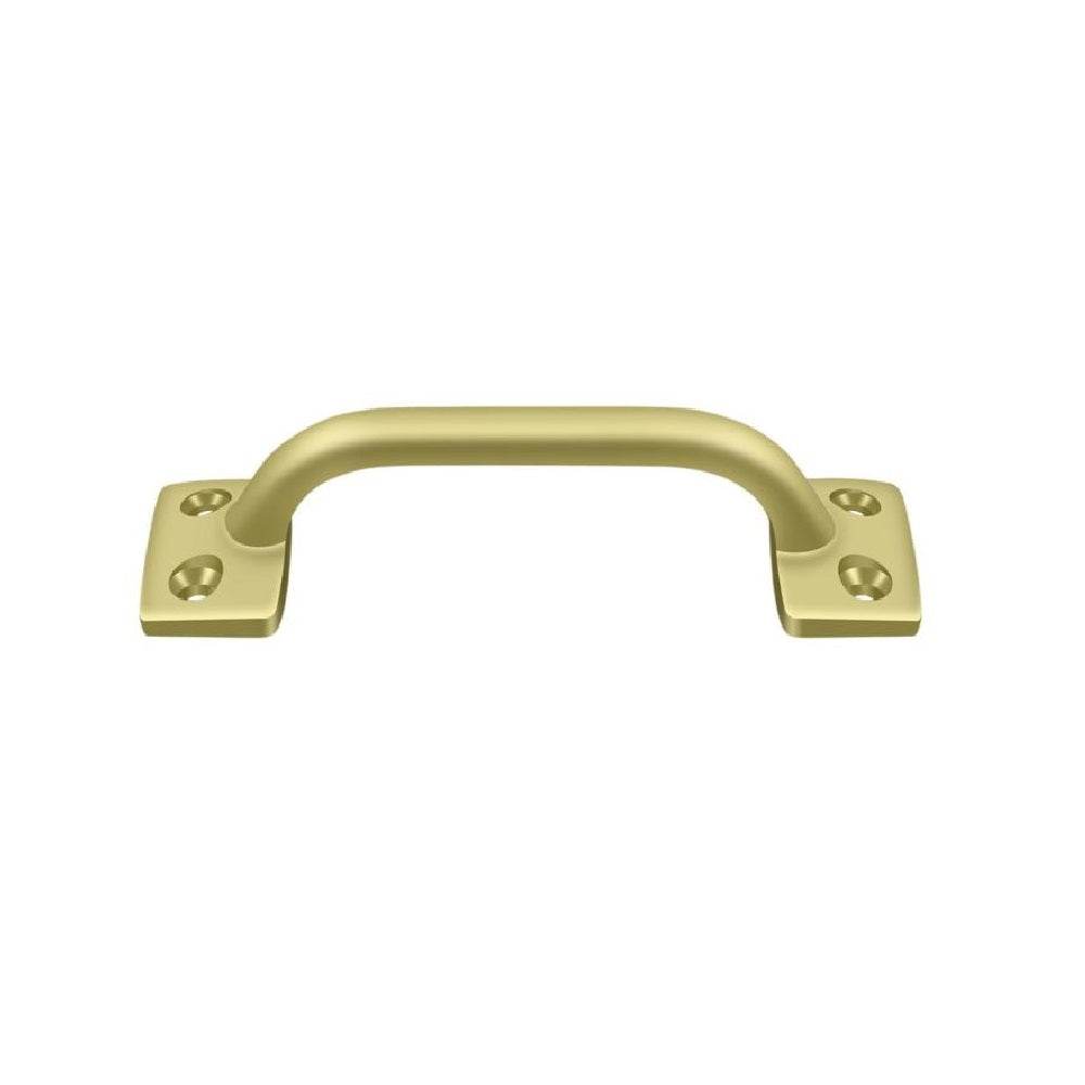 Deltana WP026U3 Cabinet Pulls, 4", Polished Brass