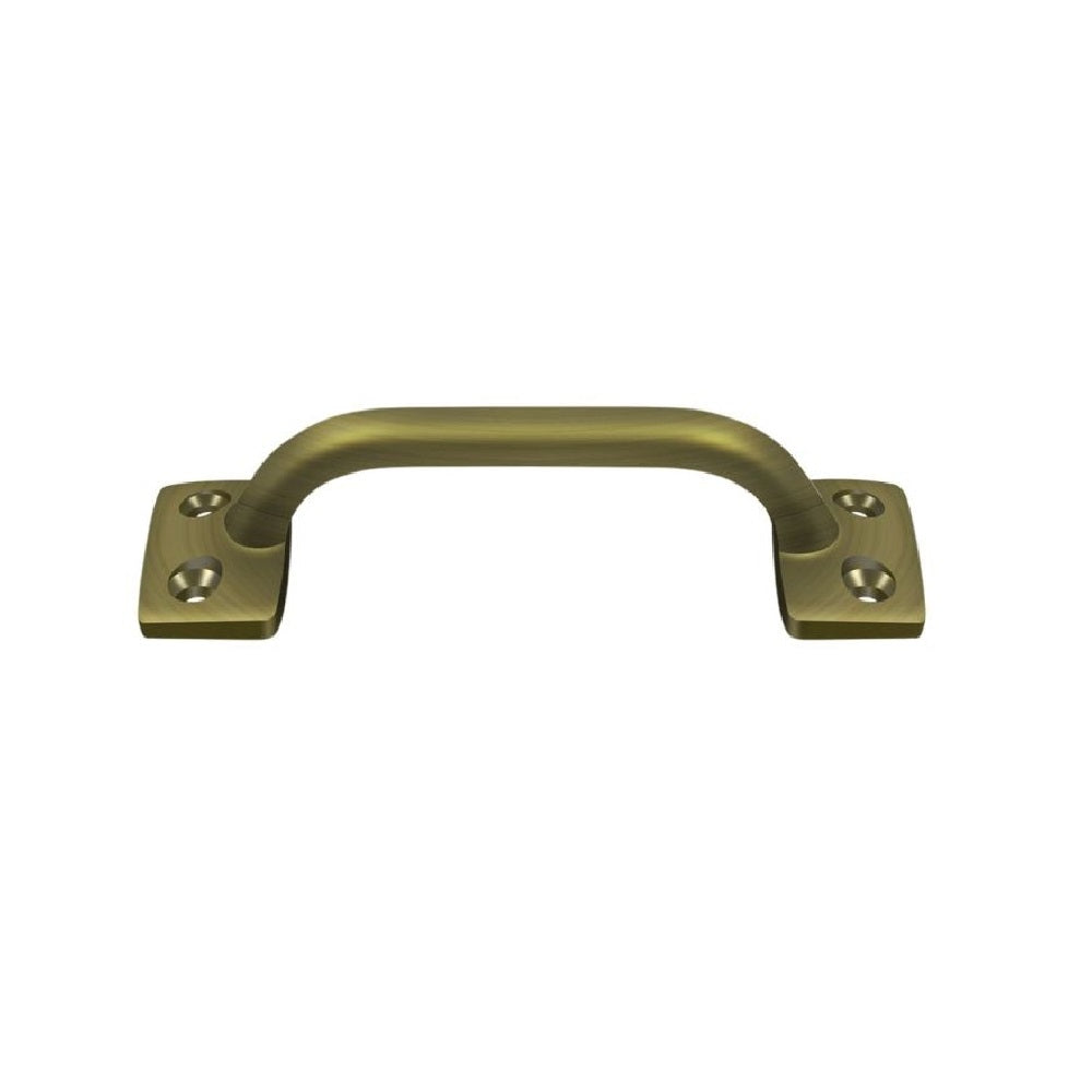 Deltana WP026U5 Cabinet Pulls, 4", Antique Brass