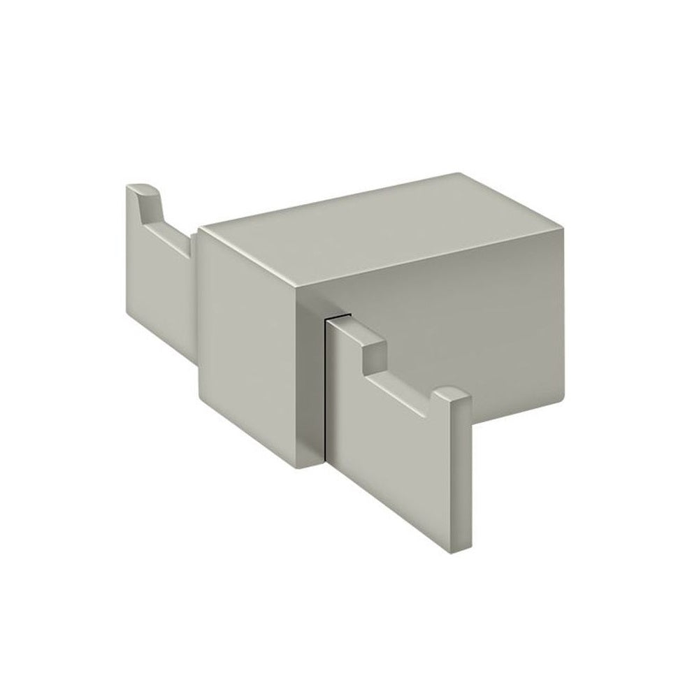Deltana ZA2010-15 Double Robe Hook ZA Series, Brushed Nickel