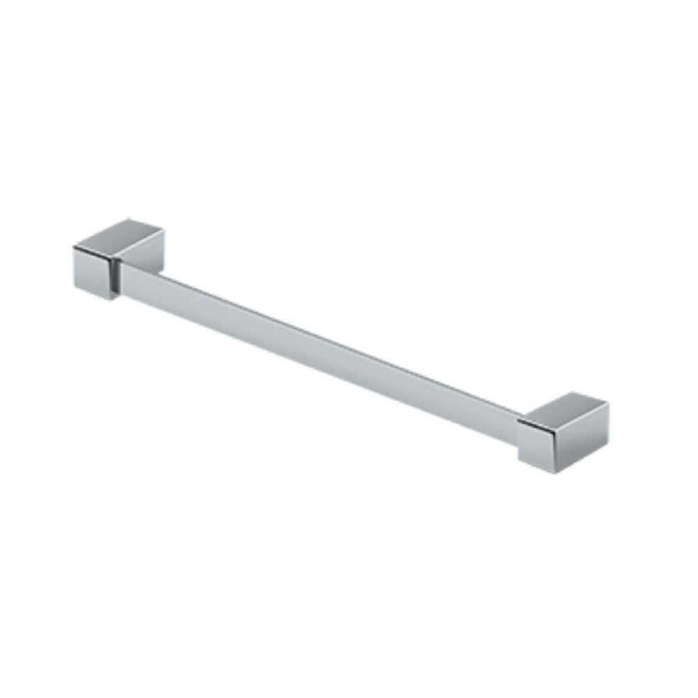 Deltana ZA2002/18-26 ZA-Series Aluminum Towel Bar, 18", Polished Chrome