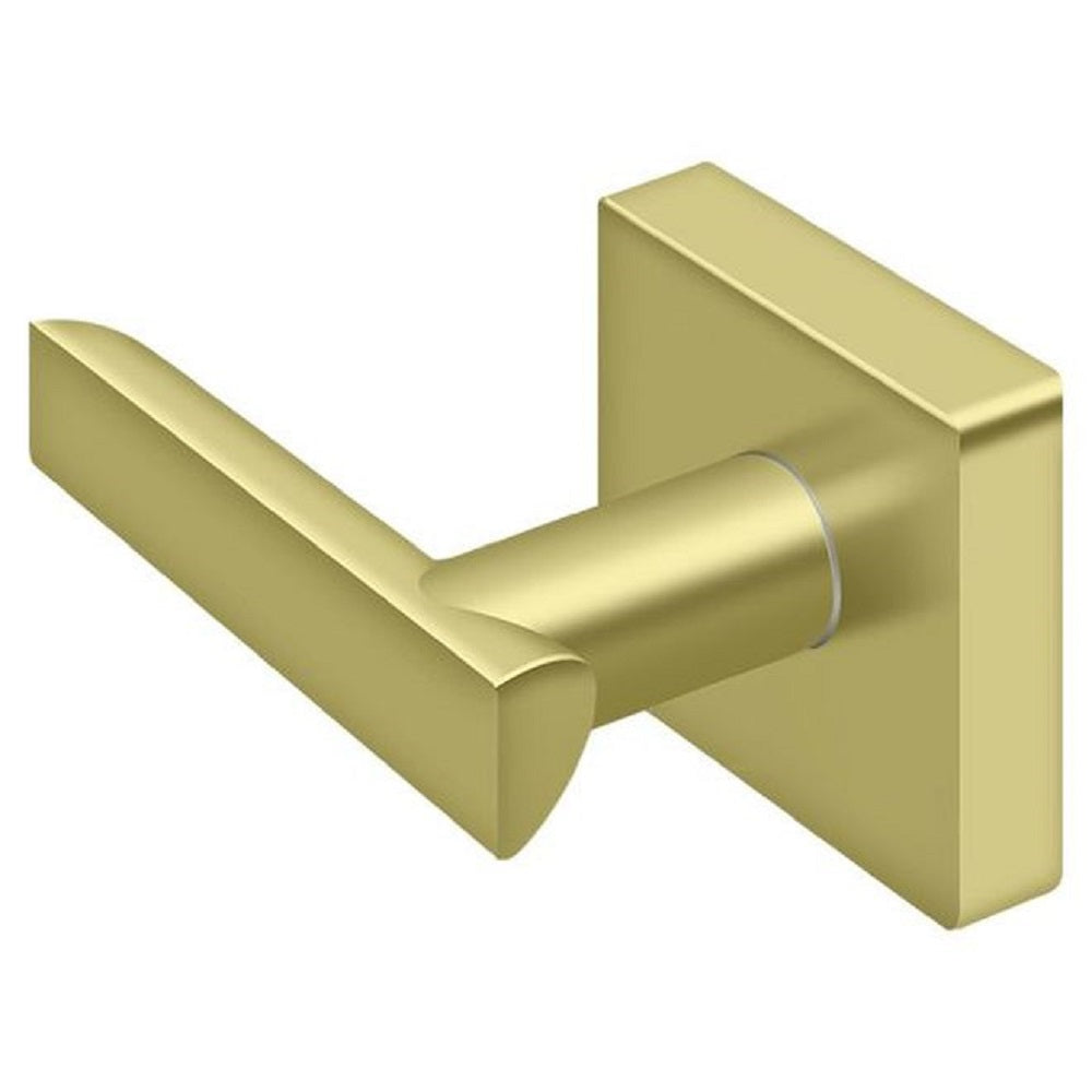 Deltana ZLLS4U3 Livingston Dummy Door Lever, Bright Brass