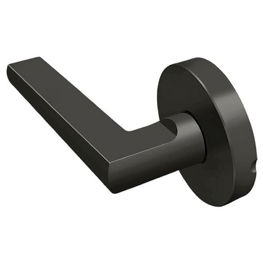 Deltana ZPLR4U10B Portmore Dummy Door Lever, Oil Rubbed Bronze