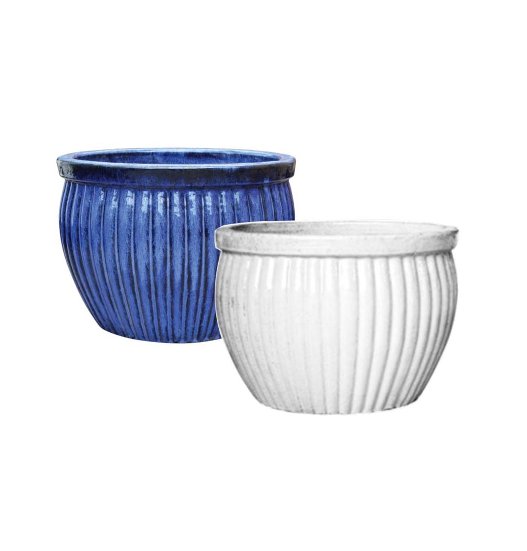 Deroma 11525 Acapulco Planter, Ceramic, Assorted