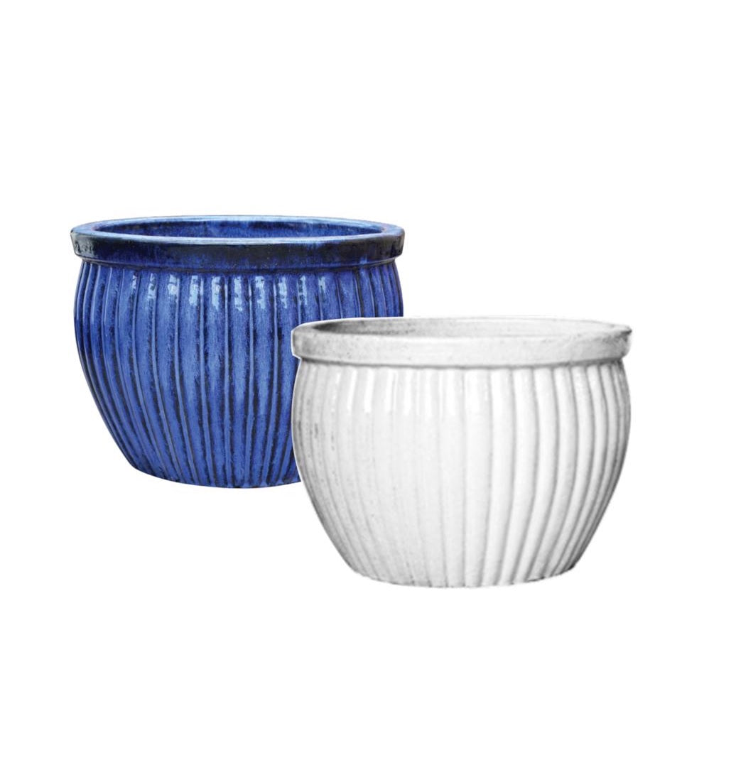 Deroma 11527 Acapulco Planter, Ceramic, Assorted