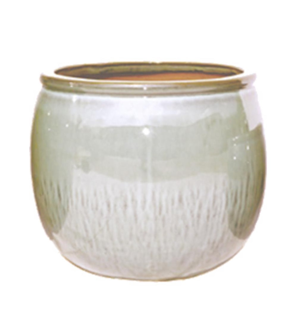 Deroma 323490PB Gracie Planter, Ceramic
