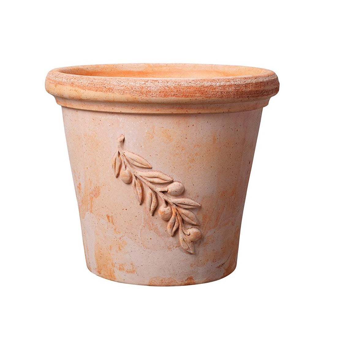 Deroma TG610NSZ Cilindro Olive Planter, Clay