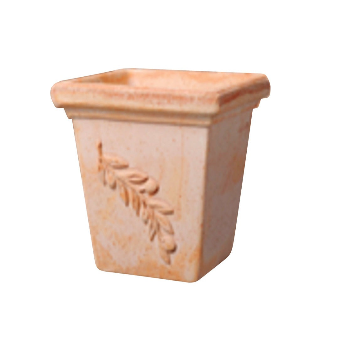 Deroma TG510NSZ Quadro Olive Planter, Clay