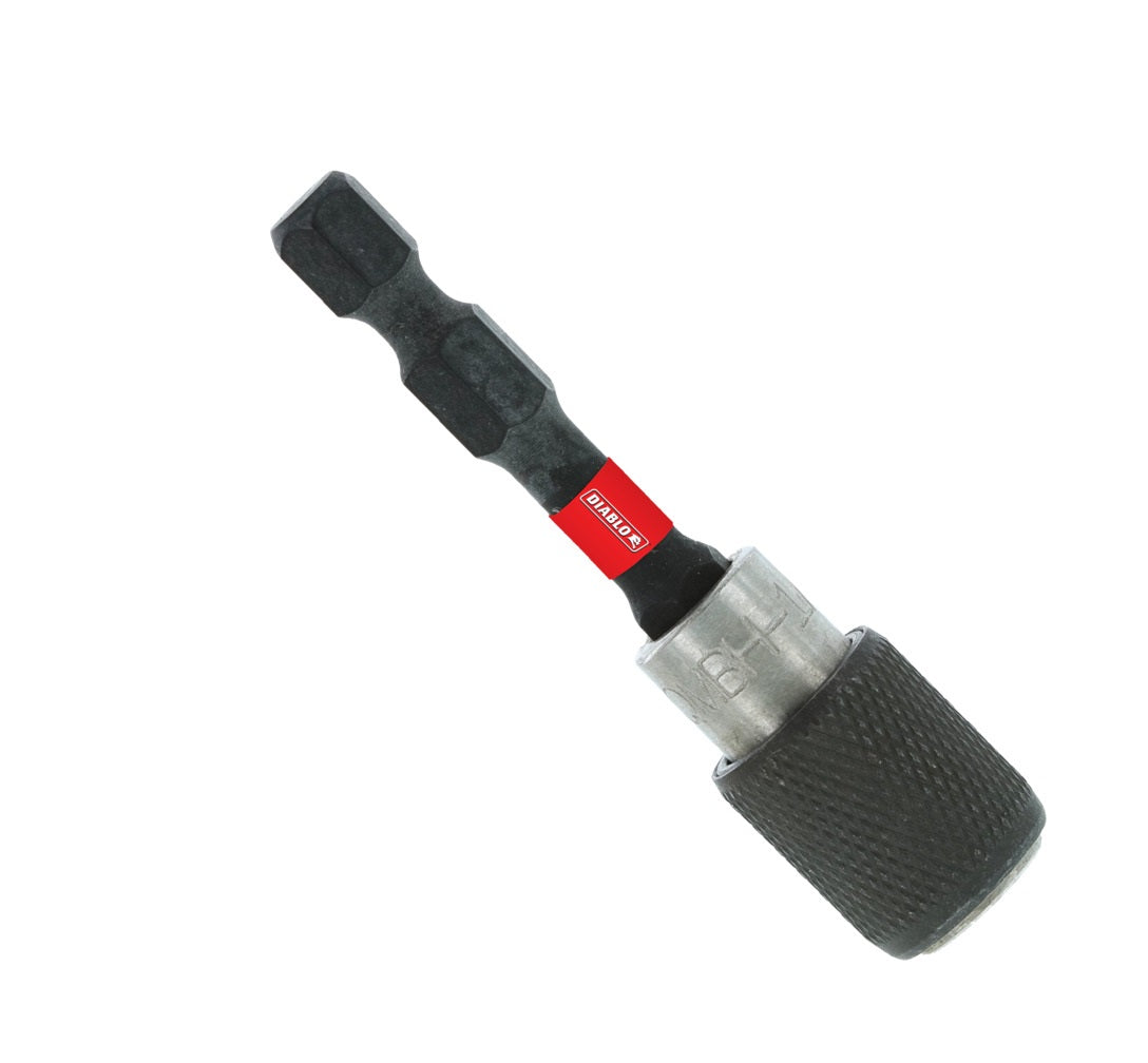 Diablo DBH238QC Quick-Change Magnetic Drive Bit Holder, 2-3/8 in