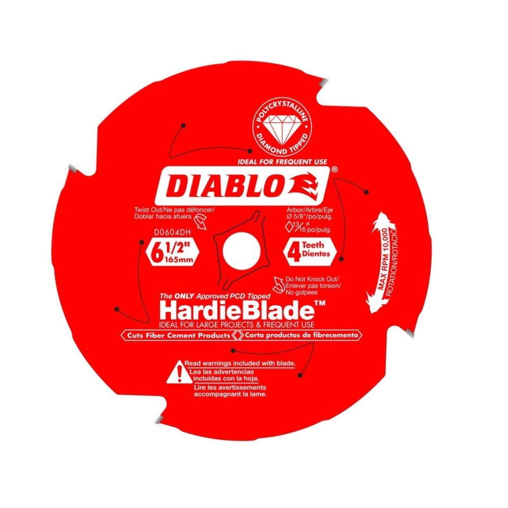 Diablo D0604DHA Circular Saw Blade, 6-1/2 Inch