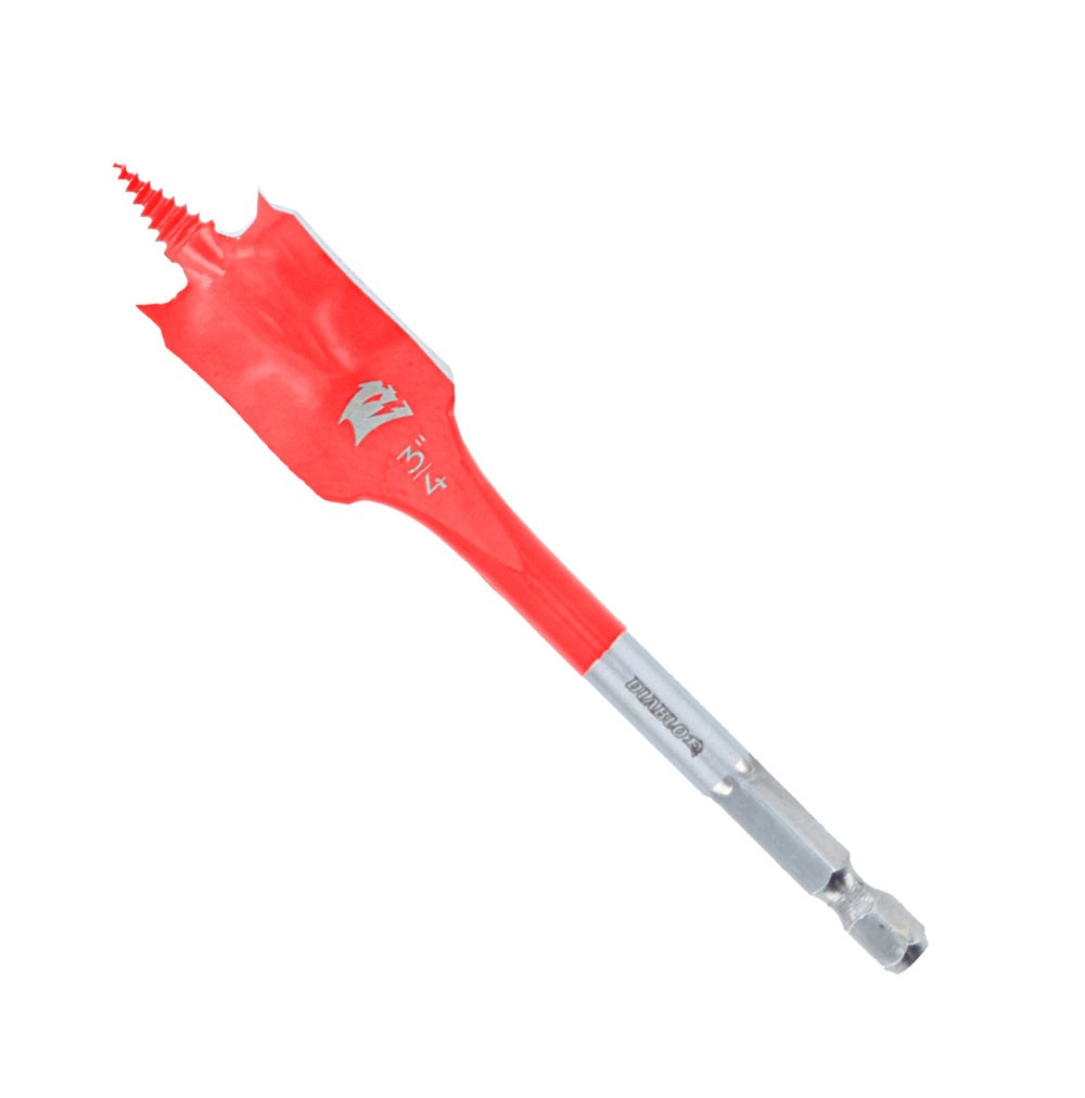 Diablo DSP1040 SPEEDemon Spade Bit, 3/4 in x 4 in