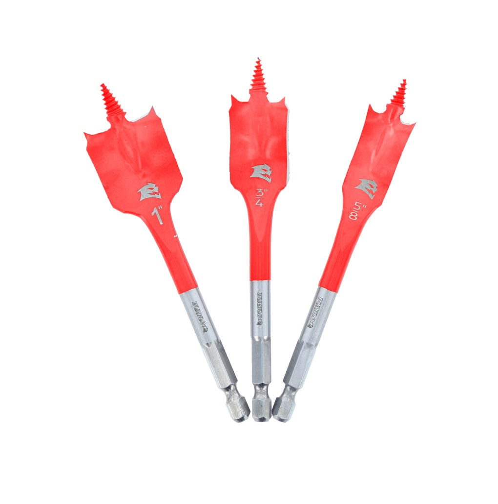 Diablo DSP1910-S3 SPEEDemon Spade Bit Set, 3 Pieces