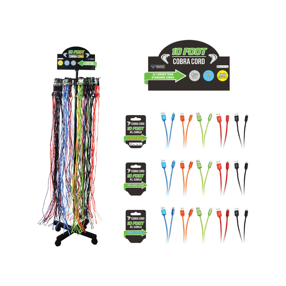 Buy cobra cord charger - Online store for electrical supplies, cell phone accessories in USA, on sale, low price, discount deals, coupon code