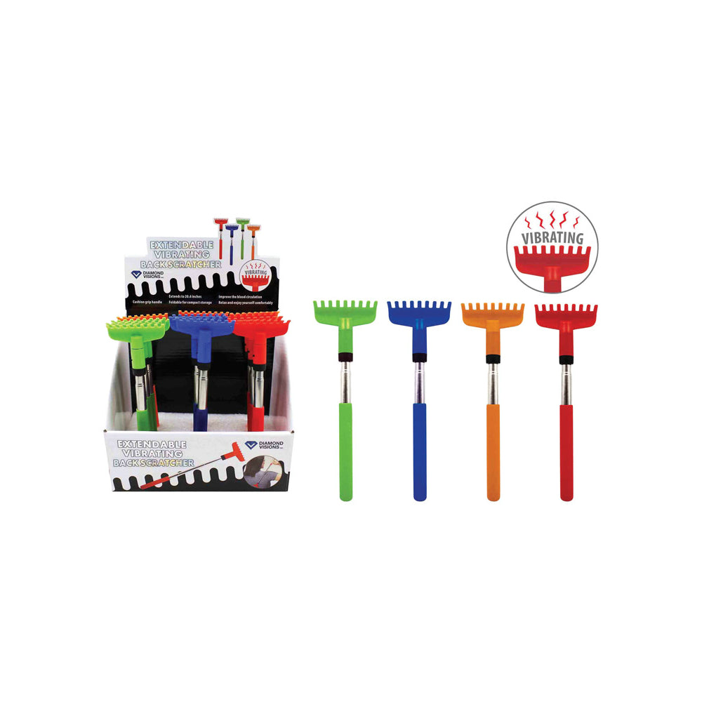 Diamond Visions 01-2101 Extendable Vibrating Back Scratcher