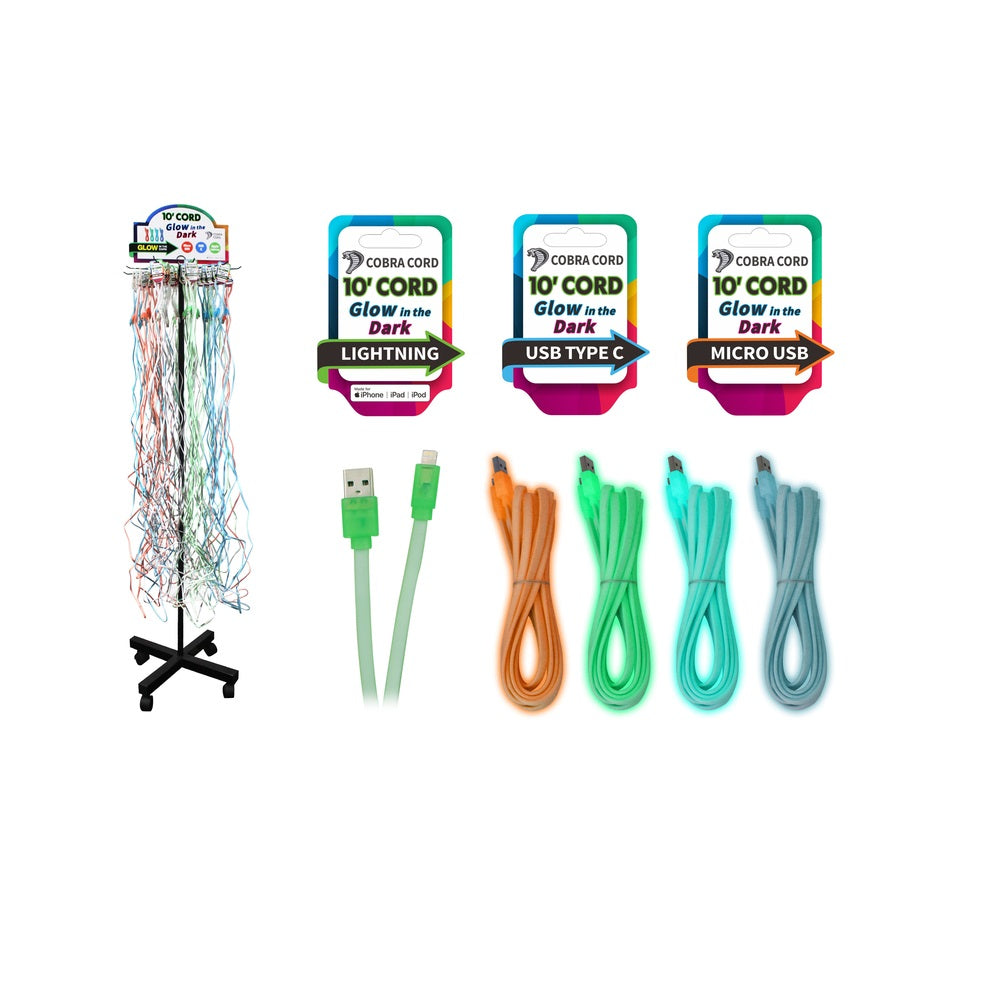 Diamond Visions 01-2894 Light Usb & Sync Cable, Assorted Colors