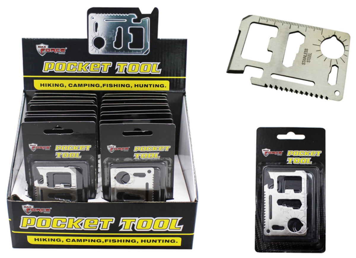 Diamond Visions 2222257 Max Force Pocket Multi-Tool, Silver