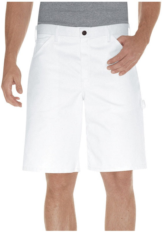 Dickies DX400WH 30 Men's Shorts Painter's, White