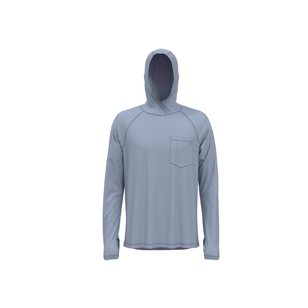 Dickies SL607DLXL Hooded Pullover Tee Shirt, Cotton Polyester Blend