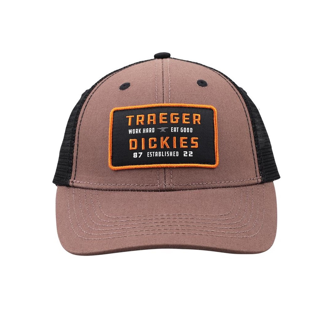 Dickies TRG202BDAL Traeger Trucker Hat, Brown Duck
